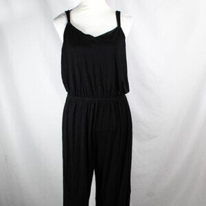 Gilligan & O'Malley Black Jumpsuit Sleepwear/Lounge Size Large